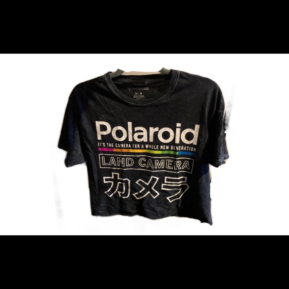 Polaroid Crop shirt in size Medium.